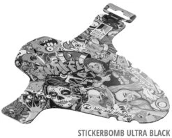 Schlamm:PE Mudguard 10 Schlamm:PE Mudguard -Vélo Pièces Magasin 02 riesel design schutzblech mudguard front schlammpe stickerbomb ultra black