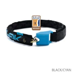 Hiplok Antivol à Chaîne Lite -Vélo Pièces Magasin 20113709 40303055 Hiplok Lite tragbares 6mm Kettenschloss HLLOC 0021 LT1BC CyanBlack