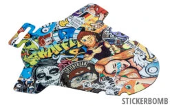 Criss:cross - Cyclocross/Gravel Mudguard -Vélo Pièces Magasin 2 riesel design crisscross cyclocross gravel mudguard stickerbomb