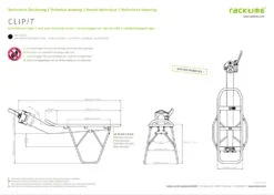 Racktime Porte-selle Clip-it -Vélo Pièces Magasin 4048174814357RacktimeClipIt Sattelstuetzentraeger 4