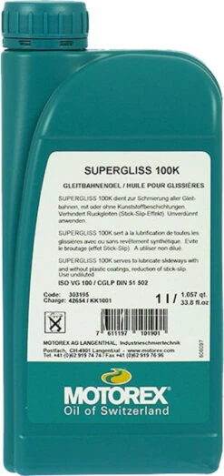 Motorex Huile Lubrifiante SUPERGLISS 100 K
