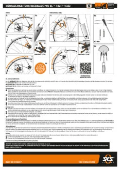 Kit De Garde-boue Raceblade Pro XL Black Matt -Vélo Pièces Magasin AB bedienungsanleitung RACEBLADE PRO XLhziaeX59nOwme