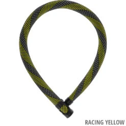 Abus Antivol à Chaîne Ivera Chain 7210/110 -Vélo Pièces Magasin Abus 87778 7210 110 RACING YELLOW 3