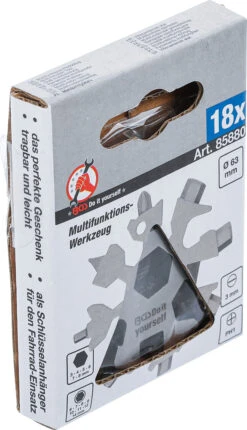 Outil Multifonctionnel 18 En 1 Acier Inoxydable 13 Outil Multifonctionnel 18 En 1 Acier Inoxydable -Vélo Pièces Magasin BGS technic 85880 20126168 Multifunktionswerkzeug 18 in 1 Edelstahl 7