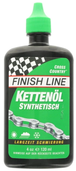 Finish Line Lubrifiant De Chaîne Cross Country -Vélo Pièces Magasin C00020601 Finish Line Kettenoel 120ml