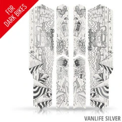 Chain:TAPE 3000 - Film De Protection De La Base De Chaîne -Vélo Pièces Magasin ChainTape 0004 Vanlife Silver artikel