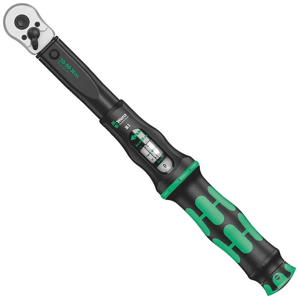 Wera Click-Torque B1 - Clé Dynamométrique à Cliquet 3/8" (10-50Nm) 3 Wera Click-Torque B1 - Clé Dynamométrique à Cliquet 3/8" (10-50Nm)