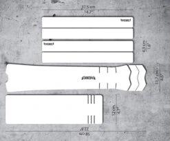 Dyedbro Kit De Protection Du Cadre D'E-Bike Transparent