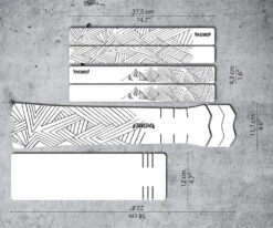 Dyedbro Kit De Protection Du Cadre De Vélo électrique Stay Free