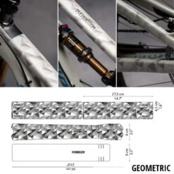 Dyedbro Kit De Protection De Cadre Géométrique