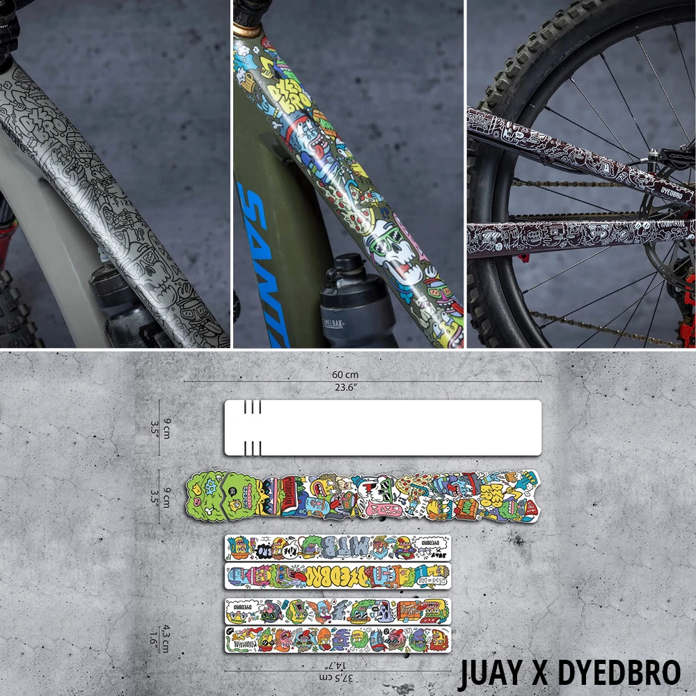 Kit De Protection De Cadre Juay X Dyedbro 3 Kit De Protection De Cadre Juay X Dyedbro