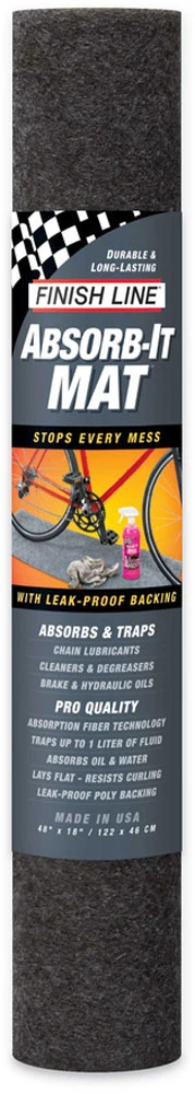 Finish Line Absorb-It™ Mat 122 X 46 Cm Tapis De Travail