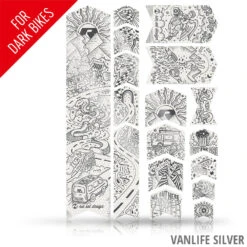 Frame:TAPE 3000 - Film De Protection Du Cadre -Vélo Pièces Magasin FrameTape 0004 VanLife Silver Artikel