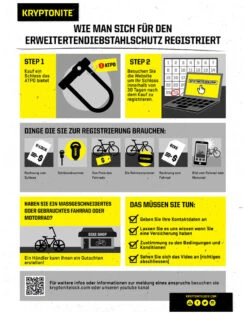 Kryptonite Antivol à Arceau KryptoLok® 2 Standard 13 Kryptonite Antivol à Arceau KryptoLok® 2 Standard -Vélo Pièces Magasin KryptoLok R 2 Standard Bugelschloss 07