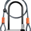 Kryptonite KryptoLok Standard + Antivol à Arceau KryptoFlex 120cm -Vélo Pièces Magasin Kryptonite KryptoLok Standard KryptoFlex 120cm 001966