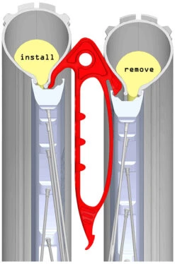 NoodLever Levier Pour Pneu Tubeless -Vélo Pièces Magasin MaXalami NoodLever 311 2