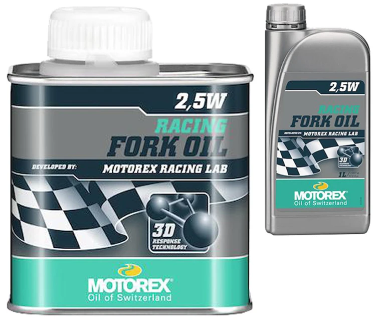 Motorex Racing Fork Oil 2,5W Huile D'amortisseur 3 Motorex Racing Fork Oil 2,5W Huile D'amortisseur