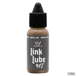 Peaty's Lubrifiant Pour Chaîne LinkLube Wet -Vélo Pièces Magasin Peaty s LinkLube Wet Kettenschmiermittel 15ml