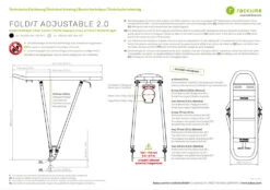 Racktime Porte-bagages Foldit Adj.2.0 9 Racktime Porte-bagages Foldit Adj.2.0 -Vélo Pièces Magasin RacktimeFolditAdj2 0Gepaecktraeger24 29Zoll TechnischeZeichnung
