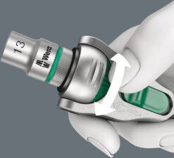 Wera 8000 A SB Cliquet Zyklop Speed, à Carré 1/4" 12 Wera 8000 A SB Cliquet Zyklop Speed, à Carré 1/4" -Vélo Pièces Magasin Wera 8000 A SB Zyklop Speed Knarre 4013288128034 4