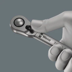 Wera 8004 A Cliquet Zyklop Metal Avec Levier D'inversion, à Carré 1/4" -Vélo Pièces Magasin Wera 8004 A Zyklop Metal Knarre 4013288174024 2