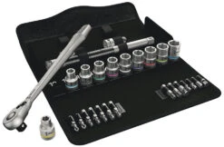 Wera 8100 SC 8 Jeu Cliquet Zyklop Metal (1/2")