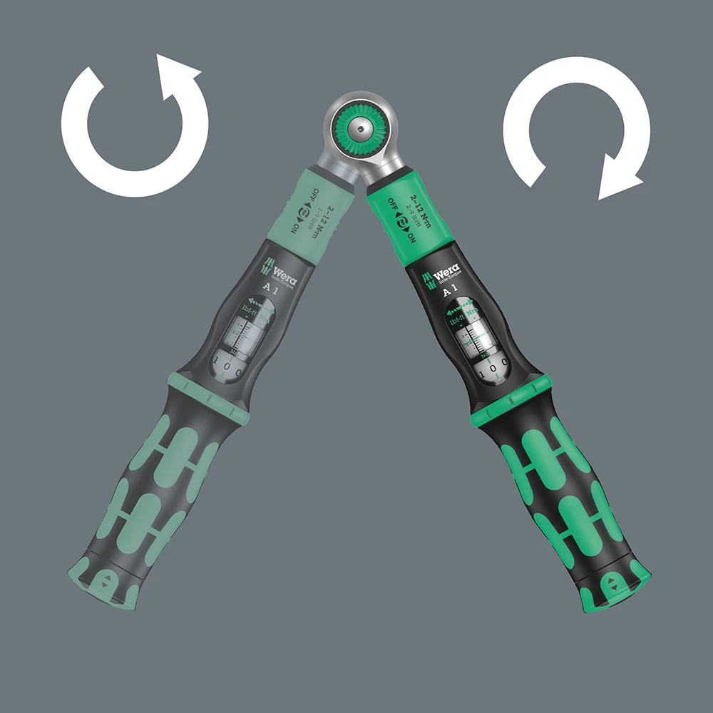 Wera Safe-Torque A1 - Clé Dynamométrique 1/4" (2-12Nm) 7 Wera Safe-Torque A1 - Clé Dynamométrique 1/4" (2-12Nm) – Image 5