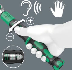 Wera Safe-Torque A2 - Clé Dynamométrique 1/4" (2-12Nm) -Vélo Pièces Magasin Wera Safe Torque A2 4013288223036 6