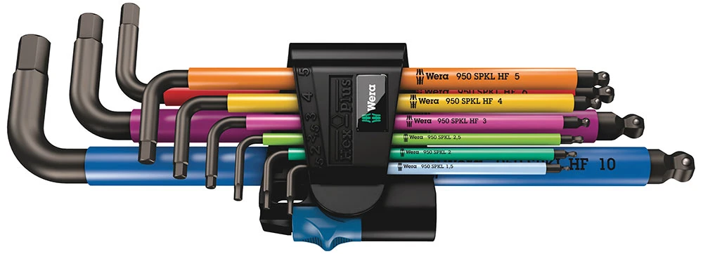 Wera 950/9 Hex-Plus Multicolour HF 1 Jeu De Clés Mâles Coudées 3 Wera 950/9 Hex-Plus Multicolour HF 1 Jeu De Clés Mâles Coudées