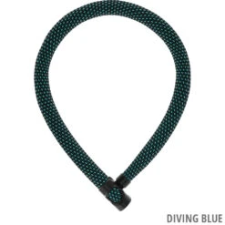 Abus Antivol à Chaîne Ivera Chain 7210/110 -Vélo Pièces Magasin abus 87779 7210 110 DIVING BLUE 3