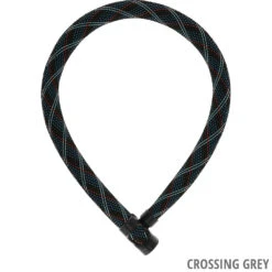 Abus Antivol à Chaîne Ivera Chain 7210/110 -Vélo Pièces Magasin abus 87780 7210 110 CROSSING GREY 3