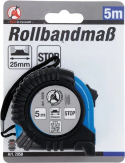 Kraftmann - Mètre à Ruban 5m -Vélo Pièces Magasin bgs technic 2058 09 Kraftmann Rollbandmass 5m