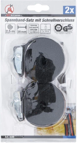 Jeu De Bandes De Serrage Avec Fermeture Rapide (2 Pièces) 7 Jeu De Bandes De Serrage Avec Fermeture Rapide (2 Pièces) -Vélo Pièces Magasin bgs technic 3599 Spannband Satz mit Schnellverschluss 2 Stuck 3