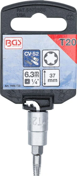 Jeu De Douilles à Embout D'extraction De Vis Pour Torx 1/4" Et 3/8" 7 Pièces 13 Jeu De Douilles à Embout D'extraction De Vis Pour Torx 1/4" Et 3/8" 7 Pièces -Vélo Pièces Magasin bgs technic 7098 Schraubenausdreher Bit Einsatz Satz fur Torx 14 und 38 7 teilig 6