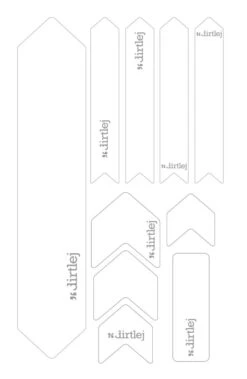 Dirtlej Bikeprotection Frame Guard - Protection Du Cadre -Vélo Pièces Magasin dirtlej 20210101 Bikeprotection Frame Guard Rahmenschutz 4