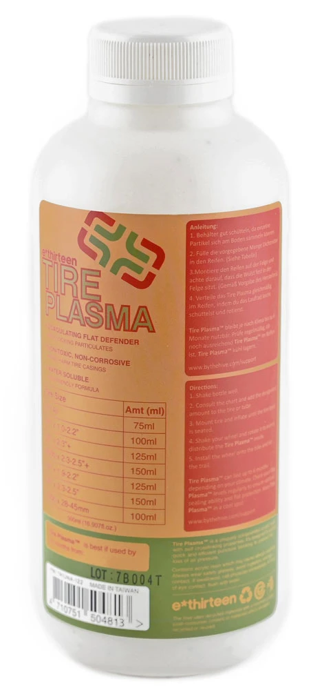 E-thirteen Lait De Scellement De Pneus Au Plasma 4 E-thirteen Lait De Scellement De Pneus Au Plasma – Image 2