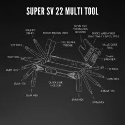 Lezyne Super SV22 Multitool -Vélo Pièces Magasin lezyne 1 MT SPRSV 22V106 Super SV22 Multitool 5