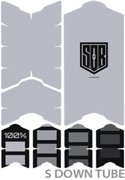 Unscratch Frame Film De Protection Pour Cadre - E-Bike Sons Of Battery Black Matt 11 Unscratch Frame Film De Protection Pour Cadre - E-Bike Sons Of Battery Black Matt -Vélo Pièces Magasin s down tube