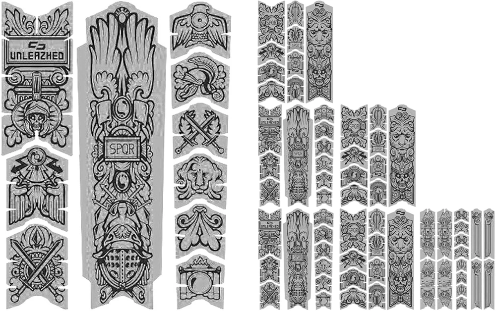 Unscratch Frame Film De Protection Pour Cadre - Empire Black Matt 3 Unscratch Frame Film De Protection Pour Cadre - Empire Black Matt