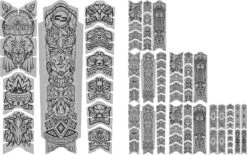 Unscratch Frame Film De Protection Pour Cadre - Tatanka Black Matt