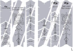 Unscratch Frame Film De Protection Pour Cadre - Runes Of Shred Black Glossy 11 Unscratch Frame Film De Protection Pour Cadre - Runes Of Shred Black Glossy -Vélo Pièces Magasin unleazhed 20117769 Unscratch Frame Rahmenschutzfolie Runes of Shred Black Glossy 4