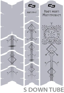 Unscratch Frame Film De Protection Pour Cadre - Runes Of Shred Black Matt 9 Unscratch Frame Film De Protection Pour Cadre - Runes Of Shred Black Matt -Vélo Pièces Magasin unleazhed 20117770 Unscratch Frame Rahmenschutzfolie Runes of Shred Black Matt 3