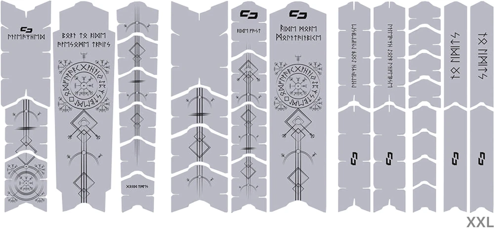 Unscratch Frame Film De Protection Pour Cadre - Runes Of Shred Black Matt 7 Unscratch Frame Film De Protection Pour Cadre - Runes Of Shred Black Matt – Image 5