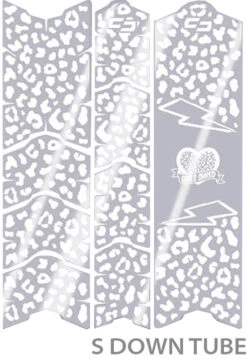 Unscratch Frame Film De Protection Pour Cadre - Bine Herzog White Glossy -Vélo Pièces Magasin unleazhed 20118048 Unscratch Frame Rahmenschutzfolie Bine Herzog White Glossy 3