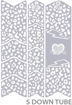 Unscratch Frame Film De Protection Pour Cadre - Bine Herzog White Matt -Vélo Pièces Magasin unleazhed 20118049 Unscratch Frame Rahmenschutzfolie Bine Herzog White Matt 3