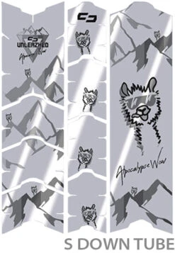 Unscratch Frame Film De Protection Pour Cadre - Alpocalypse-Alpenrose Samerberg Black Glossy -Vélo Pièces Magasin unleazhed 20118050 Unscratch Frame Rahmenschutzfolie Alpocalypse Alpenrose Samerberg Black Glossy 3