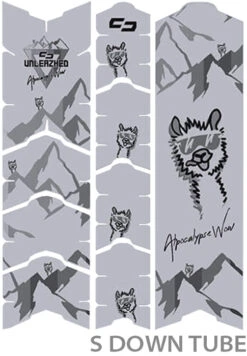 Unscratch Frame Film De Protection Pour Cadre - Alpocalypse-Alpenrose Samerberg Black Matt -Vélo Pièces Magasin unleazhed 20118051 Unscratch Frame Rahmenschutzfolie Alpocalypse Alpenrose Samerberg Black Matt 3