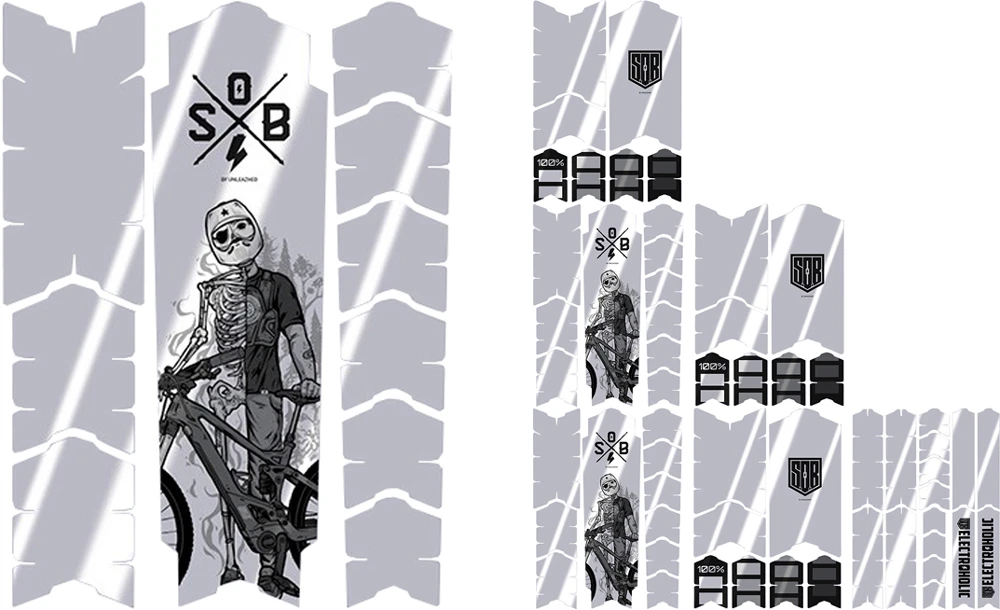 Unscratch Frame Film De Protection Pour Cadre - E-Bike Sons Of Battery Black Glossy 3 Unscratch Frame Film De Protection Pour Cadre - E-Bike Sons Of Battery Black Glossy