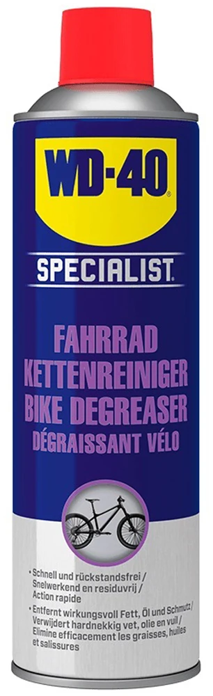 WD-40 Nettoyant Pour Chaîne Specialist Bike 500ml 3 WD-40 Nettoyant Pour Chaîne Specialist Bike 500ml